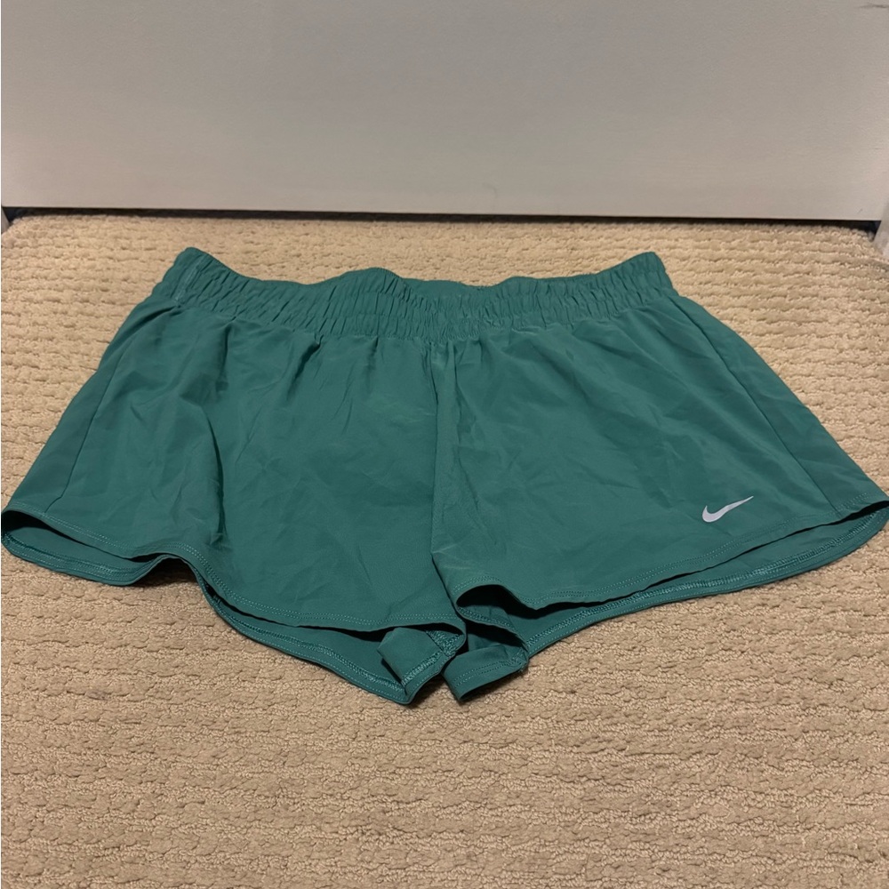 Nike Women's Teal Athletic Shorts